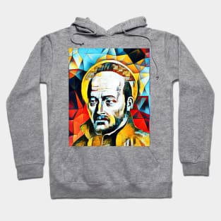 Ignatius of Loyola Abstract Portrait | Ignatius of Loyola Artwork 2 Hoodie